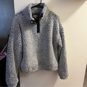 3/4 Sherpa pullover